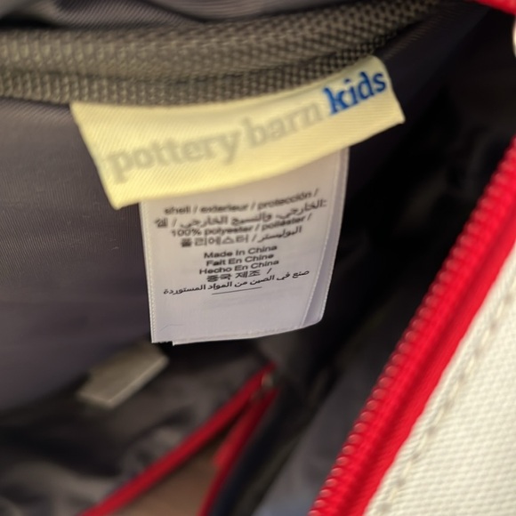 Pottery Barns Kids Rainbow Large Fairfax Backpack 🌈🎒NEW - Picture 8 of 10